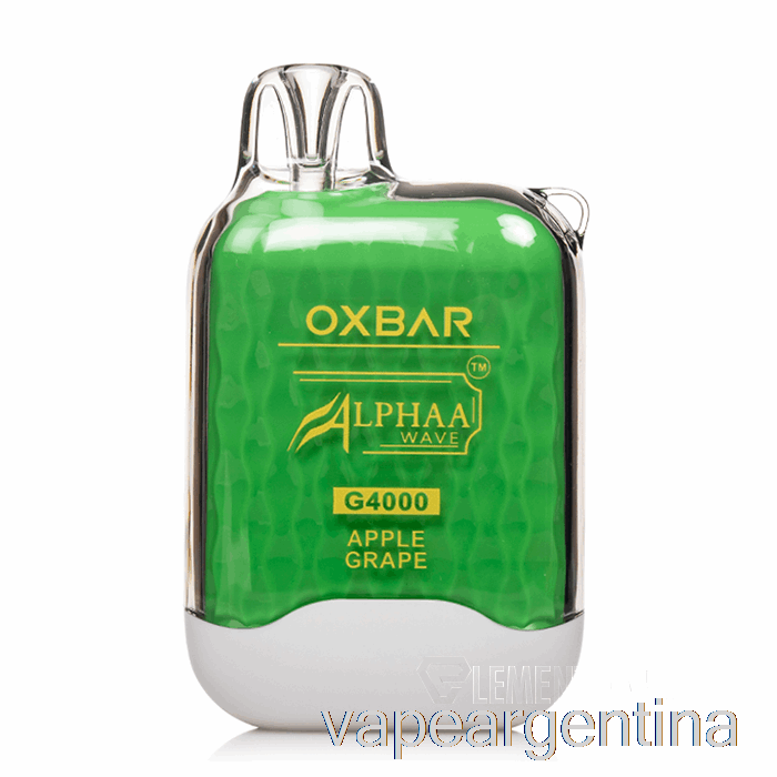 Oxbar G4000 Vape Desechable Manzana Uva Argentina